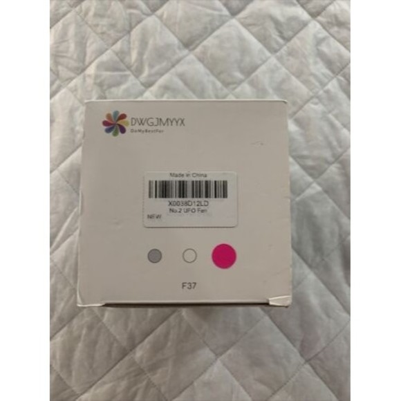 UFO Stroller Folding Fan Rechargeable 4 Speed Bladeless For Baby Outdoor Pink🪭 - Picture 9 of 16